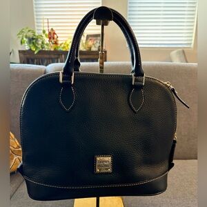 Dooney & Bourke Pebble Grain Zip Satchel